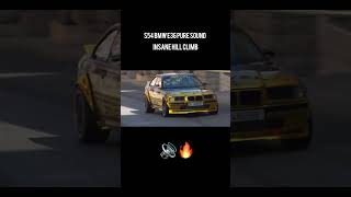 S54 BMW E36 HILLCLIMB  PURE SOUND 🔥🔊 bmw hillclimbracing e36 [upl. by Kanya700]