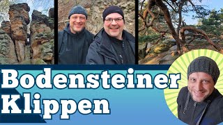 Bodensteiner Klippen  Wandern Harzvorland mit Osterklippe Bastei Sofaklippe Hubertusgrotte [upl. by Sucul]