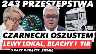 243 PRZESTÄPSTWA RYSZARDA CZARNECKIEGOâť—KRADĹ KILOMETRĂ“WKI NA CIÄ„GNIK â€“ LEWE TABLICE KRÄCONY LICZNIK [upl. by Erastus]