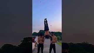 PEOPLE REACTION TO CALISTHENICS🥷🔥 planche reaction calisthenics respect motivation fitness [upl. by Noryv]