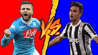 Insigne VS Dybala Napoli VS Juventus 2017  Battaglia Rap Epica  Dissing Rap Freestyle [upl. by Hilel]