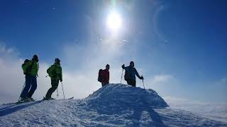 Schweden Skitouren Freeride AlpinschuleBERGFALKE [upl. by Hillari112]