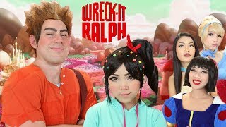 Amazing Disney Princesses saving Ralph Life  wreck it ralph 2 2018  deleted scene [upl. by Ahto]