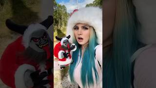 JAMÁS deberías ABRIR un PELUCHE de KRAMPUS SANTA OSCURO 😱🎅🏻🔴 [upl. by Adahs]