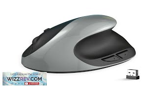 HXSJ X10 24G Wireless Gamer Mouse 80016002400DPI Ergonomics 6Keys Optical Gaming Mice Review [upl. by Kraul]