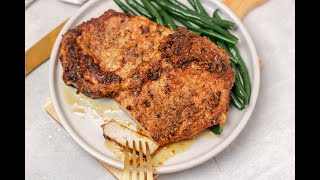 Easy Oven Baked Pork Chops Juicy and Tender [upl. by Novia853]