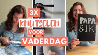 3x knutselen voor Vaderdag  Vaderdag DIYs [upl. by Dowd]