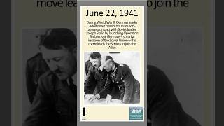 June 22 What was Operation Barbarossa [upl. by Smailliw]