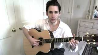 Boyfriend Justin Bieber EASY Guitar Lesson [upl. by Talanian]