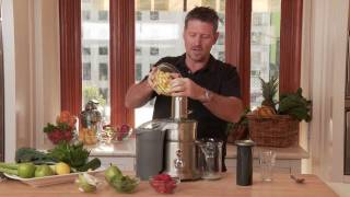 How to Juice at Home Using the Breville Juice Extractor with Joe Cross  WilliamsSonoma [upl. by Etrem]