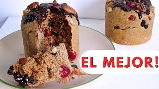 Pan Dulce Integral ESPONJOSO SALUDABLE FÁCIL y RÁPIDO con opción SIN AZÚCAR y VEGANO [upl. by Hanway]