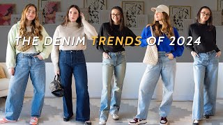 2024 Denim Trends Whats In Whats Out [upl. by Ayita]