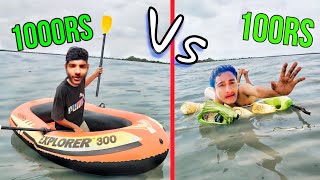 Surviving Challenge 😬 100Rs To 100Rs Budget🤑 With ZAIGHUVLOGS [upl. by Nohsar]