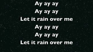 Rain Over Me Pitbull feat Mark Anthony LYRICS [upl. by Allemrac]