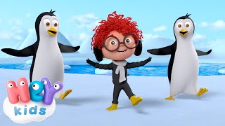 Fais la danse du pingouin  🐧  Chansons pour Enfants  HeyKids en Français [upl. by Sarad]