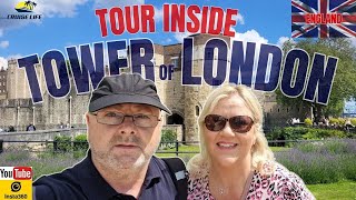 The Tower of London Crown Jewels and Beefeater Tour 2024 toweroflondon london viator [upl. by Chui]