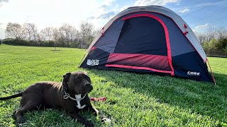 Core Equipment 6 Person Tent With Blackout Technology New Tent For Camping Trip With My Service Dog [upl. by Angle]