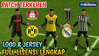 AKHIRNYA PATCH TEMA UCL  Cara Pasang Patch eFootball 2024 Mobile Full Lisensi terbaru [upl. by Esined]