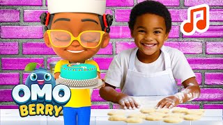 🎵 Pat A Cake Song Live Action Music Video  OmoBerry Nursery Rhymes  Patty Cake Song  Kids Songs [upl. by Kelila]