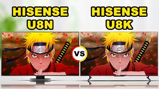 Hisense 2024 TV Lineup U8N vs U8k ULED LCD Smart Quantum Dot MiniLED TV Unboxing amp Setup  Review [upl. by Rothmuller686]