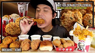 NEW KFC GOLDEN BUTTER CEREAL amp KFC CHILI CHEESE BALL  Mukbang Malaysia Kenapa Banyak Menu Gold [upl. by Aube]