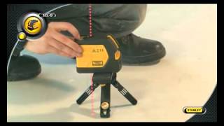 Stanley FatMax Cross Line Laser and Detector Kit wmv [upl. by Eila]