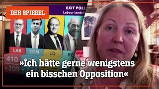 Machtwechsel in Großbritannien Die Reaktionen der in Wähler  DER SPIEGEL [upl. by Travax788]