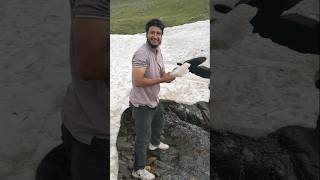 Glacier Full of Adventure🌊 glacier shorts trending adventure nature kashmir viralvideo like [upl. by Pathe]