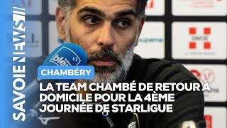 Chambéry de retour à domicile pour la 4ème journée de StarLigue [upl. by Nuawd]