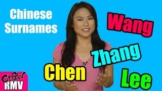 Top 10 Chinese Surnames  OriginsFacts [upl. by Dimah]