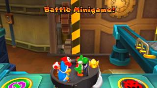 Mario Party 9 MiniGames  Mario Vs Luigi Vs Wario Vs Waluigi Master CPU [upl. by Enyalb]