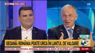 Mircea Geoană Secretarul General Adjunct al NATO România poate profita din plin după această criză [upl. by Zebada]