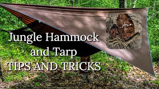 Pathfinder Jungle Hammock and Tarp Spring SALE with simple tips tricks and mods [upl. by Aihsenek256]