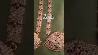 Impon stone haram big sizetrending jewellery necklace [upl. by Nnanerak]