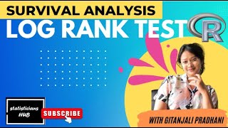 Log Rank Test in R Survival Analysis Made Easy [upl. by Baylor]