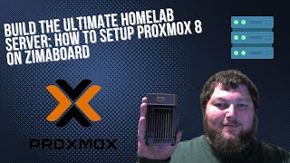 How to Setup Proxmox 8 Building Ultimate Homelab on Zimaboard [upl. by Eetsirk]