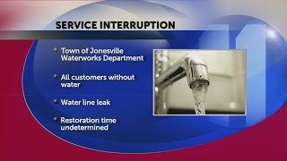 Water service in Jonesville Virginia shut off due to leak [upl. by Helve695]