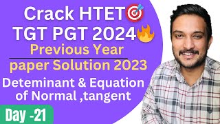 HTET PGT TGT Math 2024 previous year paper 2023 practice  rkc math  Day 21 maths question trick [upl. by Redleh]