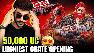 Snax 50000 UC Luckiest Crate Opening amp Maxing Out AUG😱 WRATH OF VENGEANCE😍 [upl. by Ahsennod688]