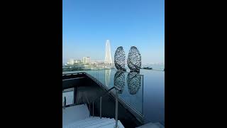 Address beach Resort JBR Dubai pool view Bluewaters [upl. by Ive]