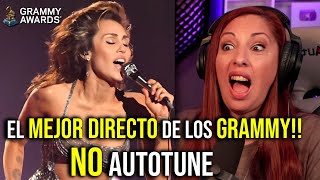 POR ESTO MILEY CYRUS GANÓ EL GRAMMY ASÍ CANTA EN VIVO VOCAL COACH reaction amp Analysis [upl. by Hufnagel]