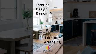 Arranging Living Room Furniture  Interior Design Basics [upl. by Nuahsyt]