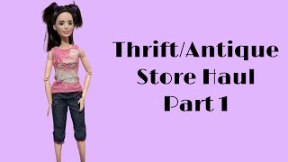 Thrift Antique Store Haul Part 1 [upl. by Michail]