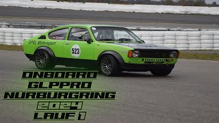 VFV GLPpro Nürburgring 2024 Onboard Lauf 12 Opel C Kadett Onboard PureSound Action [upl. by Alisia]