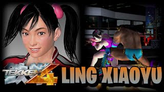 TEKKEN 4 PS2 Playthrough Ling Xiaoyu Story Mode  Full Gameplay [upl. by Bernadette]