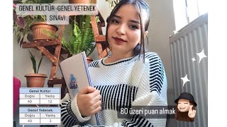 KPSS GK GY SINAVINDA 80 ÜZERİ PUAN ALMAK Genel Kültür Genel Yetenek Sınavına Yönelik Tüyolar [upl. by Eiduam208]