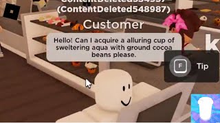 Roblox Frape  Using Fancy Words To Order [upl. by Reede77]