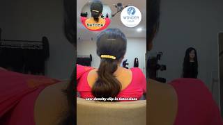 100 REAL HAIR EXTENSIONS explore hairextensions hair fyp explorepage hairstyle hairloss [upl. by Etnuaed490]