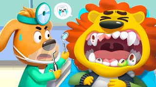 Dentist  I Have a Toothache  Good Habits  Kids Cartoon  Sheriff Labrador  BabyBus [upl. by Llehsyt427]