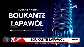 Boukante Lapawòl ak Guerrier Henri Jean Ismael Valestin LIVE [upl. by Llehsyt]